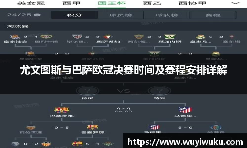 尤文图斯与巴萨欧冠决赛时间及赛程安排详解
